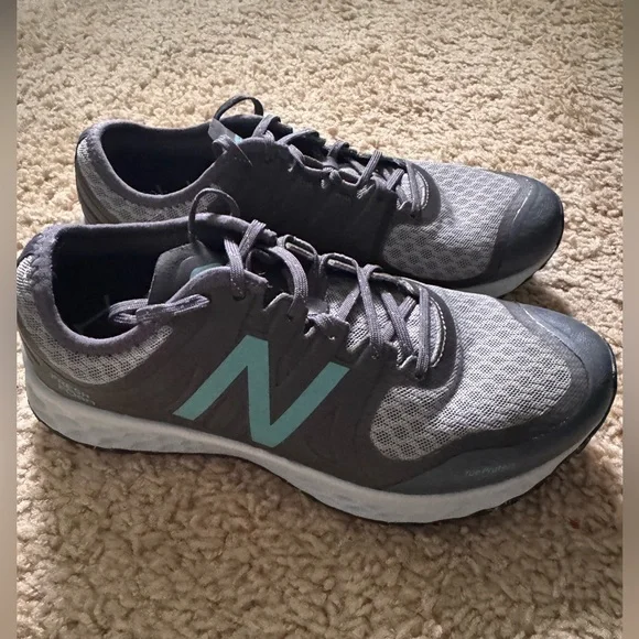 New Balance Kaymin v1 Gray Blue Trail Running Shoes Women's WTKYM881 - Picture 3 of 7